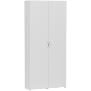 Regał szafa z półkami 80 cm półka szafka FRAMIRE B-80-2D biały 962466 Regał szafa z półkami 80 cm półka szafka FRAMIRE B-80-2D biały 962466