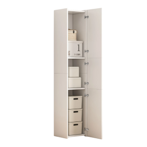 Regał Szafka Biała Nowoczesna Stojąca Słupek Wysoki Loft 3 Drzwi 170 Cm 509772 Regał Szafka Biała Nowoczesna Stojąca Słupek Wysoki Loft 3 Drzwi 170 Cm 509772