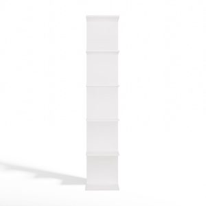 Regał Topeshop 6P Biały Wysoki 180 cm 6 Półek Na Książki Segregatory 757861 Regał Topeshop 6P Biały Wysoki 180 cm 6 Półek Na Książki Segregatory 757861