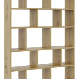 Regał w kolorze dąb artisan wiszący lub stojący – Zyrix 256388 Regał w kolorze dąb artisan wiszący lub stojący – Zyrix 256388