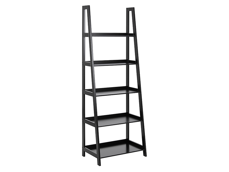 Regał Wally 63 cm z półkami czarny 49584