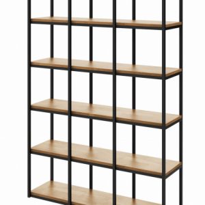 Regał WOOD BOX 177x120x30/34 Loft na książki 333354