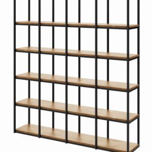 Regał WOOD BOX 177x160x30/34 Loft na książki 333338