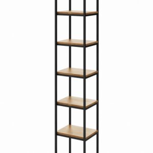 Regał WOOD BOX 212x40x30/34 Loft na książki 333351