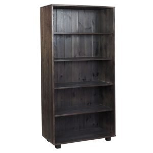Regał z drewna litego NATURAL WOOD I, kolor orzech 265126 Regał z drewna litego NATURAL WOOD I, kolor orzech 265126
