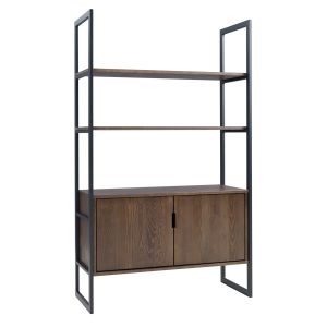 Regał z drzwiczkami LOFT WOOD, kolor brązowy 162290 Regał z drzwiczkami LOFT WOOD, kolor brązowy 162290