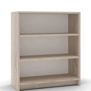 Regał z pojemnymi półkami- dąb sonoma 698402 Regał z pojemnymi półkami- dąb sonoma 698402