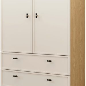 Regał zamknięty 90 cm z szufladami EVORIA 1078431 Regał zamknięty 90 cm z szufladami EVORIA 1078431