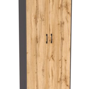 Regał Zamknięty R004 Grafit-Wotan 180x74x35 cm Bestseller 570184 Regał Zamknięty R004 Grafit-Wotan 180x74x35 cm Bestseller 570184