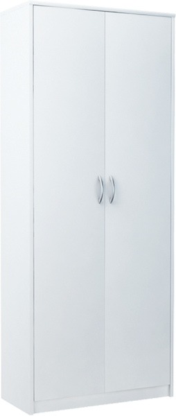 Regał Zamknięty R005 Biały 180x74x35 cm Bestseller 570188
