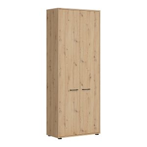 Regał zamykany na klucz Space Office 80 cm z 2 drzwiami dąb artisan 45816 Regał zamykany na klucz Space Office 80 cm z 2 drzwiami dąb artisan 45816