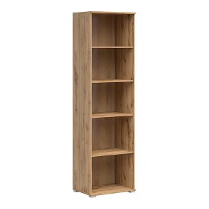 Regał Zele 56 cm z 4 półkami dąb wotan 23052 Regał Zele 56 cm z 4 półkami dąb wotan 23052