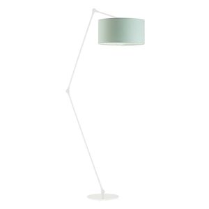 Regulowana lampa stojąca BARI Biały – Miętowy 872541