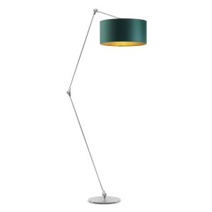 Regulowana lampa stojąca BARI GOLD na wysięgniku 965344