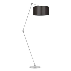 Regulowana lampa stojąca BARI Srebrny – Brązowy 872537