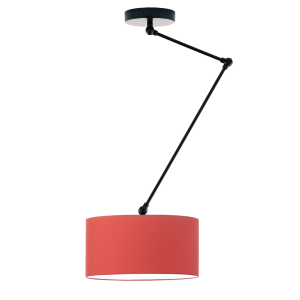 Regulowana lampa sufitowa NEWA styl loft Czarny/ Czerwony 905162 Regulowana lampa sufitowa NEWA styl loft Czarny/ Czerwony 905162