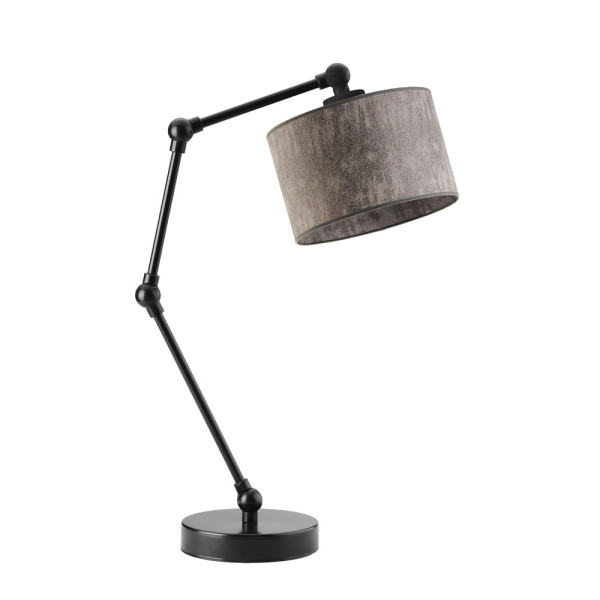 Regulowana lampka biurkowa ASMARA Czarny - Szary Melanż 872311