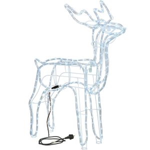 Renifer Led 90 cm świąteczny dekoracja do ogrodu biały zimny 325030 Renifer Led 90 cm świąteczny dekoracja do ogrodu biały zimny 325030