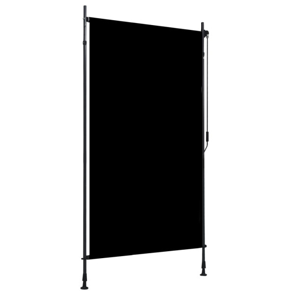 Roleta Antracyt 120 x 270 cm Tkanina vidaXL 754644