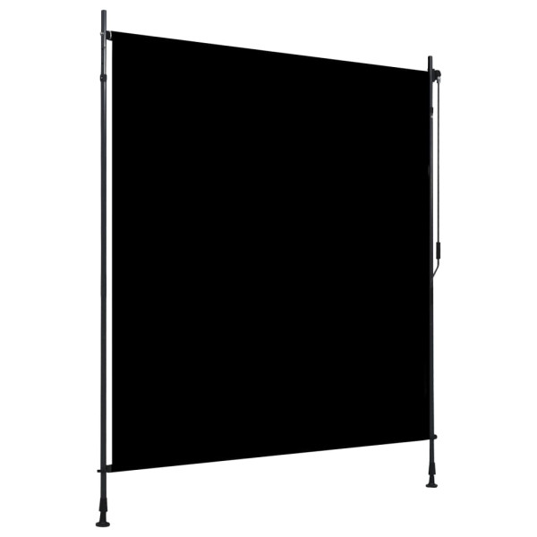 Roleta Antracyt 200 x 270 cm Tkanina vidaXL 754642