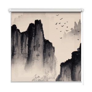 Roleta wewnętrzna – 100×100 cm -Skały Japandi 467955 Roleta wewnętrzna – 100×100 cm -Skały Japandi 467955