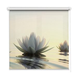Roleta wewnętrzna – 100×140 cm -Lilie Wodne 467371 Roleta wewnętrzna – 100×140 cm -Lilie Wodne 467371