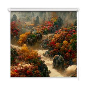 Roleta wewnętrzna – 100×140 cm -Widok Na Górę 468395 Roleta wewnętrzna – 100×140 cm -Widok Na Górę 468395