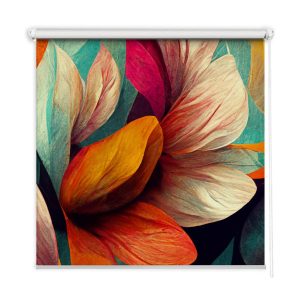 Roleta wewnętrzna – 110×240 cm -Kwiaty W Abstrakcji 467945 Roleta wewnętrzna – 110×240 cm -Kwiaty W Abstrakcji 467945