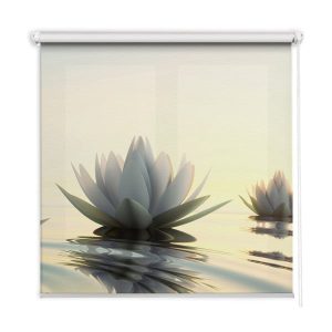 Roleta wewnętrzna – 120×180 cm -Lilie Wodne 468536 Roleta wewnętrzna – 120×180 cm -Lilie Wodne 468536